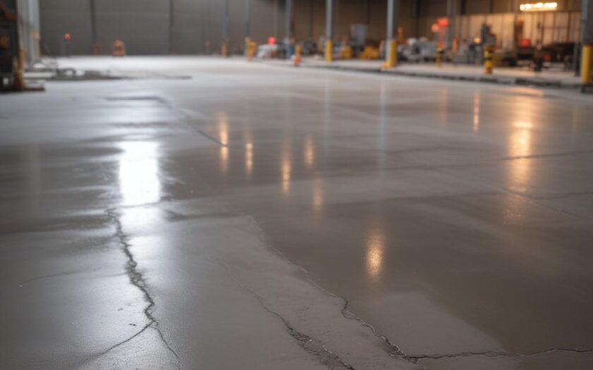 Бетонные полы под ключ: технология заливки, выравнивание и финальная отделка