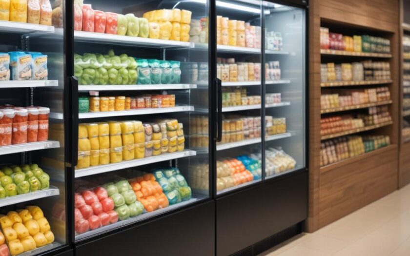 Однодверные холодильные витрины: конструкция, параметры и сферы применения