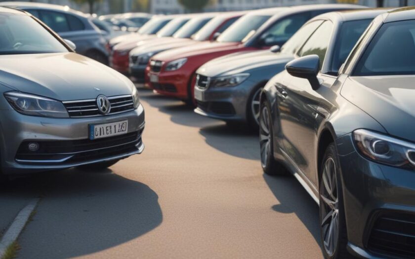 Наличие подержанных немецких автомобилей премиум-класса в регионе