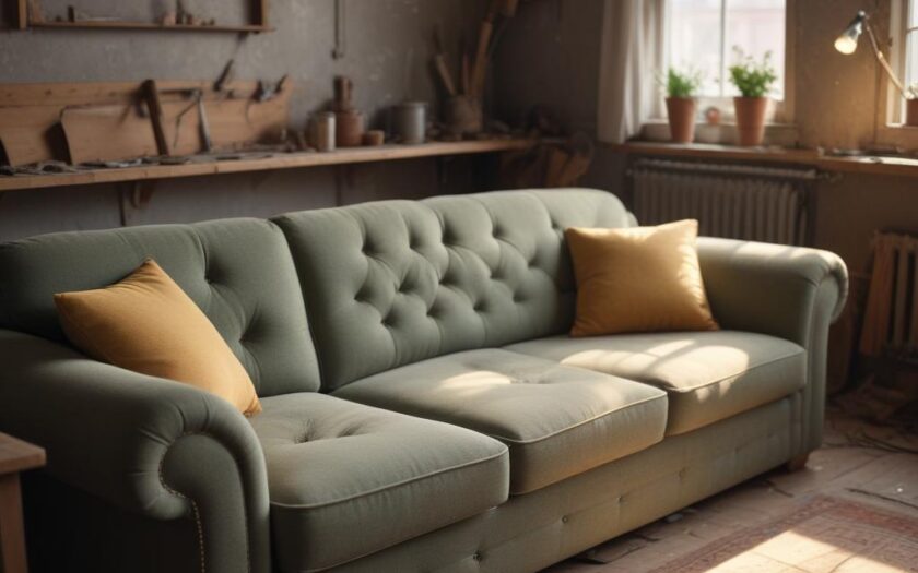 Перетяжка угловых диванов: цены от 8600 рублей